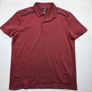 BMW ///M Performance Polo Shirt Men's Medium‎ Red Stretch Motorsport 2019
